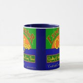 Excelorator Coffee Retro Label Art Mok (Midden)