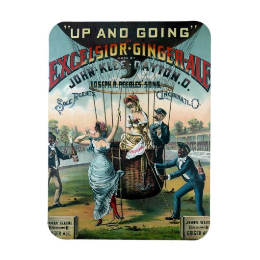 Excelsior Ginger Ale Magneet (Verticaal)