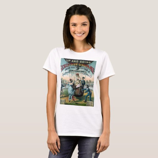Excelsior Ginger Ale T-shirt (Voorkant volledig)