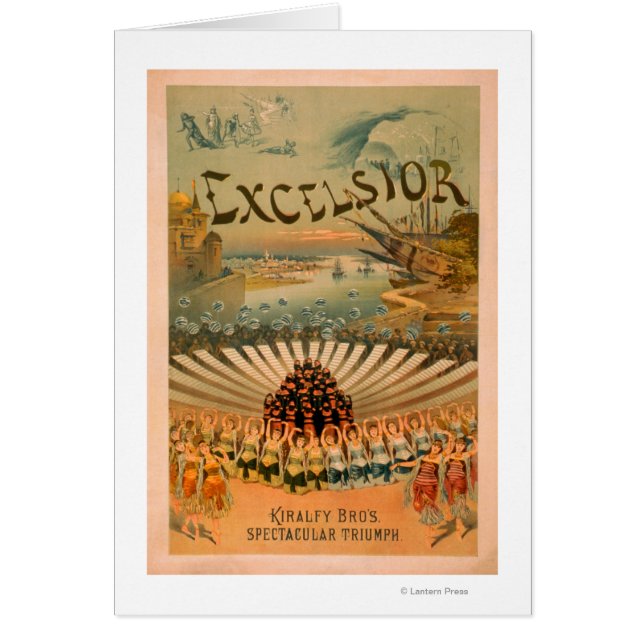 Excelsior Kiralfy spectaculaire triumph-theater (Voorkant)