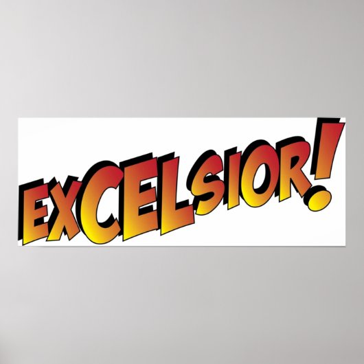 Excelsior Poster (Voorkant)
