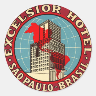 ExcelsiorHotelBrasil Ronde Sticker