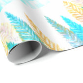 Excentrisch dennenpapier cadeaupapier (Rol Hoek)