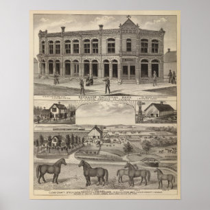 Exchange National Bank of Downs, Kansas Poster