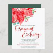 Exchange-partij Ornament met kerstfeestdag (Voorkant / Achterkant)