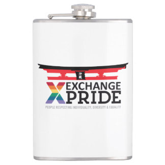 EXCHANGE Pride-fles met Torii-poort & Okinawa-kanj Heupfles