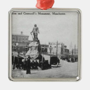 Exchange-station en Cromwell-monument Metalen Ornament