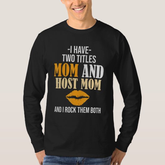 Exchange Student Foreign Host Family 31 T-shirt (Voorkant)