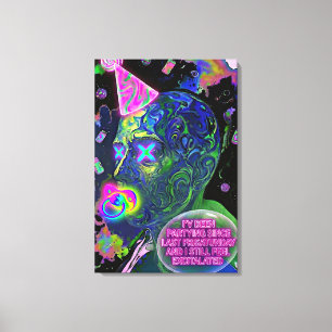 Excitalated - "Nog steeds Excitalated sinds Frisat Canvas Afdruk