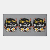 Excitant pour le petit déjeuner Design de jeu de m (Recto)