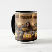 Excitation des œufs à la maison – Mug Confortable  (Devant gauche)