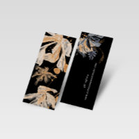 Exclusief Goud Zwart Bloemen Bruiloft Registry Kaa