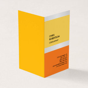 Exclusief modern visitekaartjes