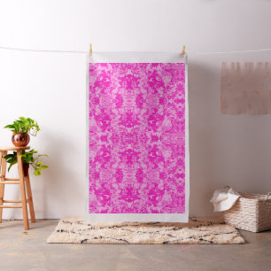 Exclusief roze patroon stof