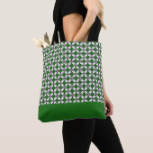 Exclusieve Batik Two Tone Pattern Green Edition Draagtas (Dichtbij)