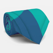 Exclusieve elegante tinten van blauwe stropdassen (Opgerold)