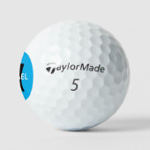 Exclusieve Monogram Blue Golfer's Golfballen (Logo)