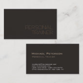 Exclusieve Personal Trainer Fitness Sport Visitekaartje (Voorkant / Achterkant)