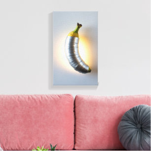 Exclusieve Premium ducttape banaan Canvas Afdruk