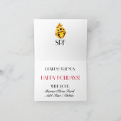 Exclusieve Santa Christmas Note Kaart (Binnen)