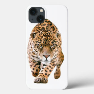Exclusieve speciale jaguar-ogen iPhone 13 hoesje