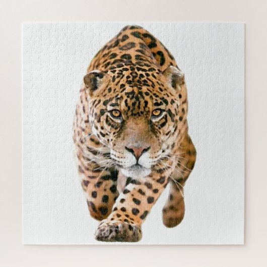 Exclusieve speciale jaguar-ogen legpuzzel (Verticaal)