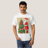 Exclusieve T-shirts met kerstthema - (Voorkant volledig)