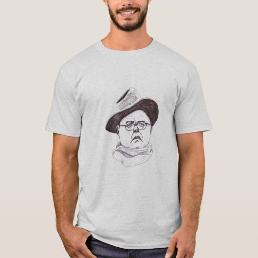 EXCLUSIEVE Truman Capote T-Shirt (Voorkant)