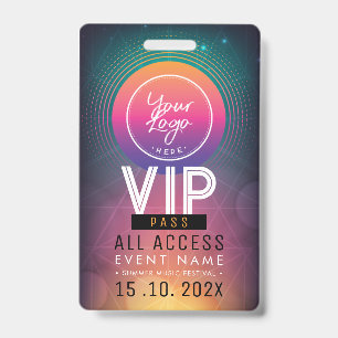 Exclusieve VIP-toegangsevenement Badge