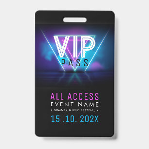 Exclusieve VIP-toegangsevenement Badge