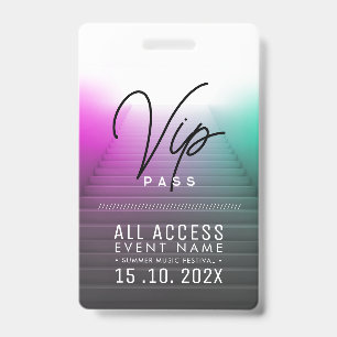 Exclusieve VIP-toegangsevenement Badge