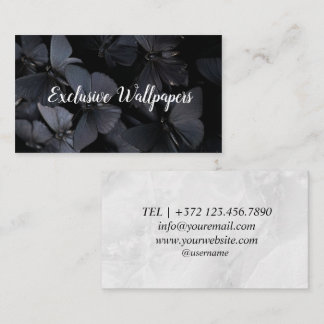 Exclusive Handmade Luxury Wallpapers Visitekaartje