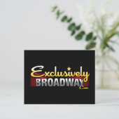 ExclusivelyBroadway.com Briefkaart (Staand voorkant)