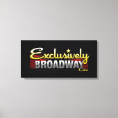 ExclusivelyBroadway.com Canvas Afdruk (Voorkant)