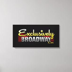ExclusivelyBroadway.com Canvas Afdruk
