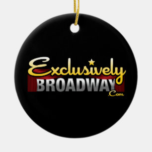 ExclusivelyBroadway.com Keramisch Ornament