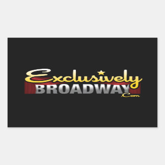 ExclusivelyBroadway.com Rechthoekige Sticker