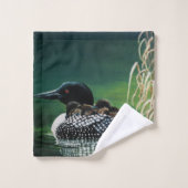 Excursion de la famille Loon (Gant de toilette)