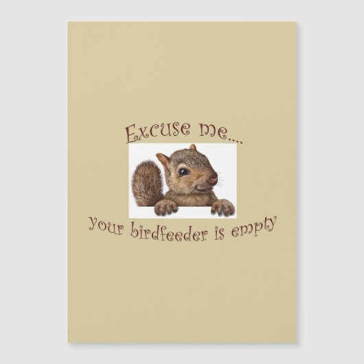 Excuseer me...je geboorte is leeg (Voorkant)