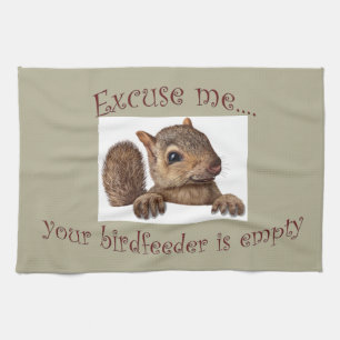 Excuseer me...uw geboorte is een lege handdoek
