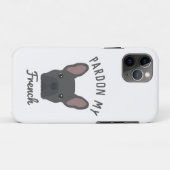 Excuseer mijn Frans Case-Mate iPhone Case (Achterkant (horizontaal))