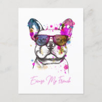 Excuseer mijn Franse Funny French Bulldog