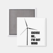 Excusez-Moi. J'ai du vent - Magnet (Recto/Verso)