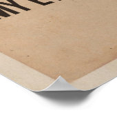 Excusez-Moi, Mlle. Mon affiche est là-haut. (Coin)