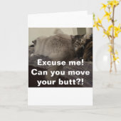 Excusez-Moi ? Peux-tu bouger ton cul ? !, carte ? (Fleur jaune)