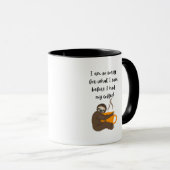 Excusez Mug pour les amateurs de café ! (Devant droit)