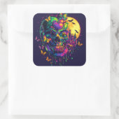 ExDesigner | Aanpassing | Halloween Vierkante Sticker (Tas)
