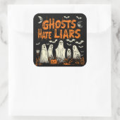 ExDesigner | Aanpassing | Halloween Vierkante Sticker (Tas)