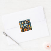 ExDesigner | Aanpassing | Halloween Vierkante Sticker (Envelop)