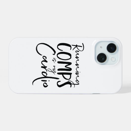 Exécuter Comps Est Mon coque Cardio Cellphone (Verso Horizontal)